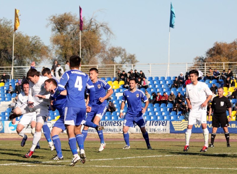 Фоторепортаж с матча 26-го тура Премьер-Лиги «Жетысу» — «Сункар» 1:1