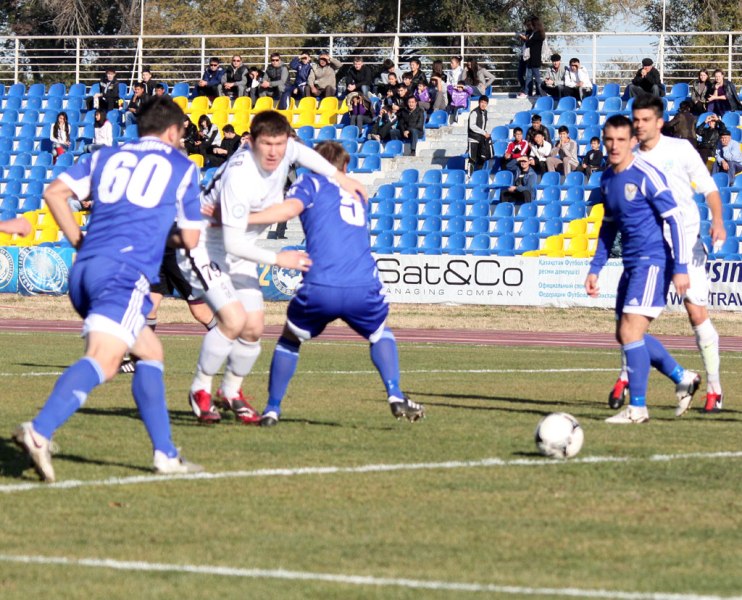 Фоторепортаж с матча 26-го тура Премьер-Лиги «Жетысу» — «Сункар» 1:1