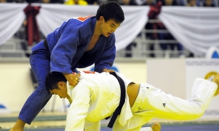 Фото с чемпионата Казахстана по дзюдо