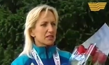 Легкоатлетка Марина Семенкова завоевала три медали в Чемпионате Азии среди ветеранов