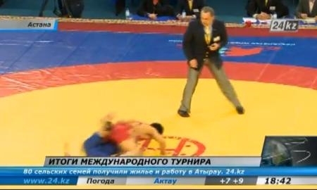 Видео с II Международного турнира по греко-римской борьбе на Кубок Президента