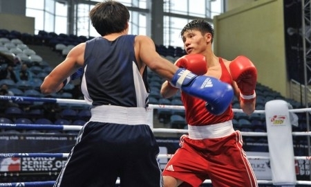 Фоторепортаж со второго дня чемпионата Казахстана по боксу