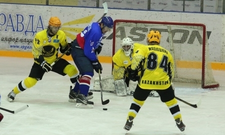 Фоторепортаж с матча ВХЛ «Ариада-Акпарс» — «Сарыарка» 2:4
