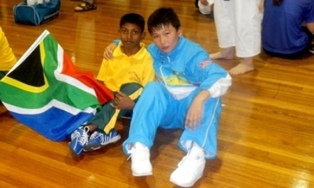 10-летний Бекзат Байдулла стал двукратным чемпионом мира по карате-до шотокан