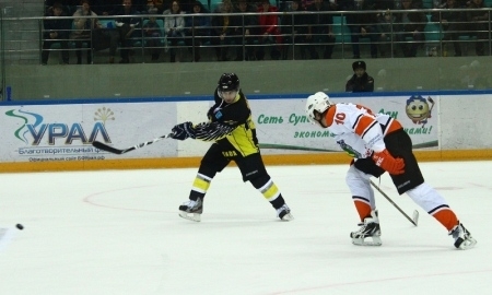 Фоторепортаж с матча ВХЛ «Сарыарка» — «Ермак» 2:1