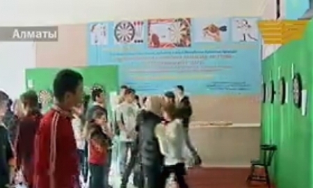 Чемпионат РК по дартс проходит в Алматы