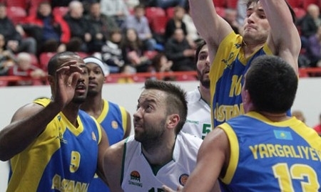 Фоторепортаж с матча ВТБ «УНИКС» — «Астана» 70:54