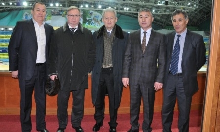 Сергей Степашин и Аслан Мусин посетили велотрек «Сарыарка»