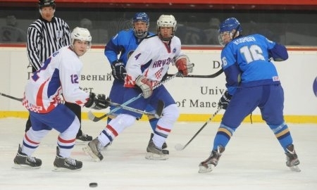 Фоторепортаж с матча чемпионата Мира в первом дивизионе Казахстан U-20 — Хорватия U-20 5:0