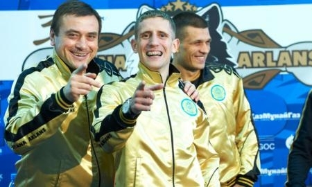 Фоторепортаж с церемонии взвешивания матчевой встречи WSB «Astana Arlans» VS «Dolce&Gabbana Italia Thunder»