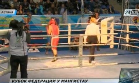 Видео с решающих встреч Кубка Казахстанской федерации бокса 