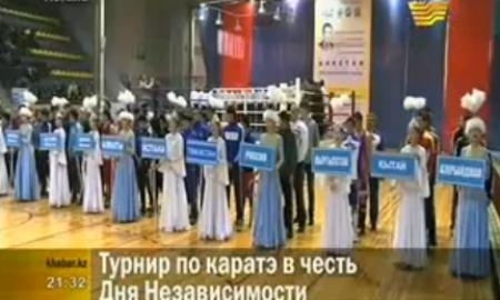 Международный турнир по боксу памяти Г.Жарылгапова проходит в Караганде