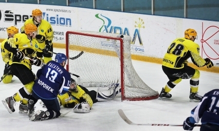Фоторепортаж с матча ВХЛ «Буран» — «Сарыарка» 1:2 Б
