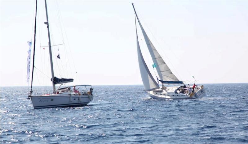 Сборная Казахстана на международной парусной регате Ocean Medi Cup