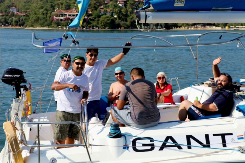 Сборная Казахстана на международной парусной регате Ocean Medi Cup