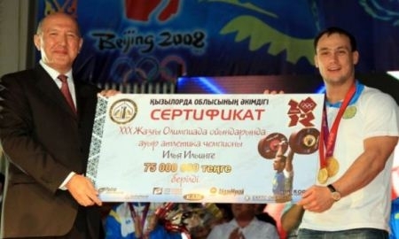 В Кызылорде откроют спецшколу олимпийского резерва по тяжелой атлетике имени Ильи Ильина