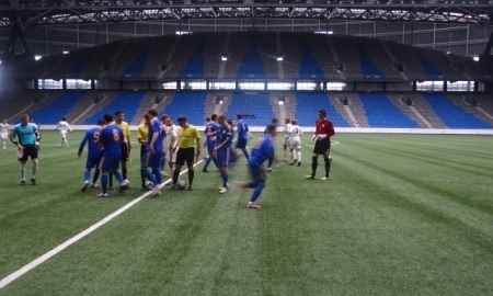 Фоторепортаж с товарищеского матча Казахстан U-21 — «Булат» 1:0