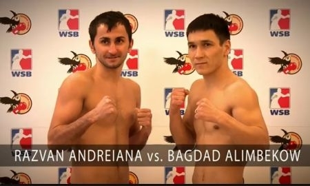 Видео боя WSB Багдат Алимбеков VS Николае Андреан