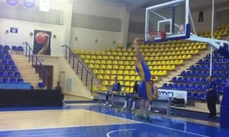 Данк сессия БК «Астана» от Дэвида Саймона, Максима Марчука и Анатолия Колесникова