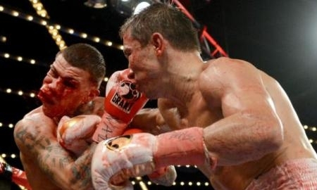 Фоторепортаж с поединка Геннадий Головкина и Габриэля Росадо