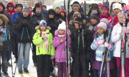 В Астане отпраздновали Международный день снега