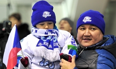 Фоторепортаж с матча КХЛ «Барыс» — «Лев» 5:1