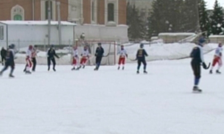 Видео с игры Первенства России по бенди «Акжайык» — «СКА-Свердловск» 5:2