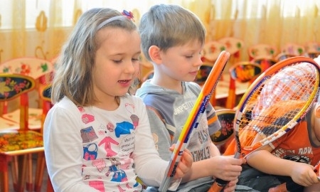 Накануне Кубка Дэвиса. Мастер-класс для детей