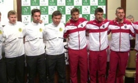 В Астане прошла жеребьевка матчевой встречи Кубка Дэвиса