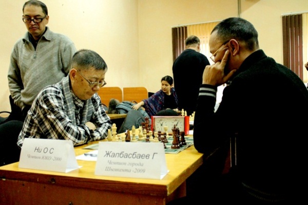 Финал областного чемпионата по шахматам прошел в Шымкенте
