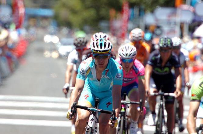 Андрей Кашечкин приехал девятнадцатым на втором этапе «Santos Tour Down Under 2013»
