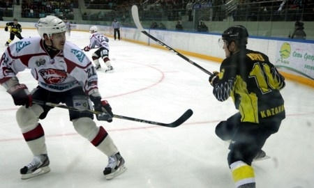 Фоторепортаж с матча ВХЛ «Сарыарка» — «Рубин» 5:2