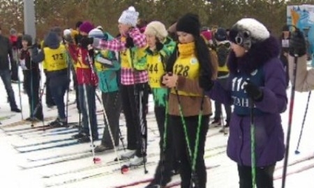 Нуротановцы в Астане организовали лыжную гонку