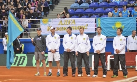 Сборная Казахстана поднялась на 7-е место в рейтинге Кубка Дэвиса