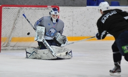 Фоторепортаж с открытой тренировки «Барыса»