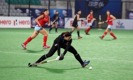 Фоторепортаж с матча Мировой лиги по хоккею на траве Япония — Казахстан 11:0