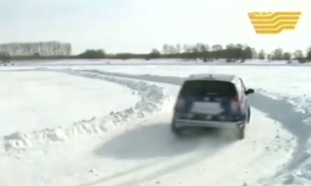 III этап Кубка РК по ледовому спринт-ралли проходит в Павлодаре