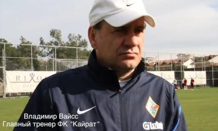 Видеоинтервью Владимира Вайсса по итогам товарищеского матча с запорожским «Металлургом» 2:1