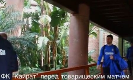 ФК «Кайрат» перед товарищеской игрой с «Мордовией»