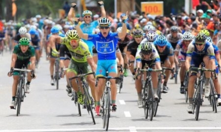 Видео финишу седьмого этапа «Тура Лангкави»
