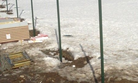 Ход строительства базы ФК «Кайрат»