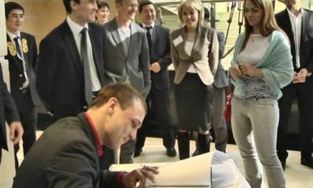 Карагандинскую область посетили казахстанские олимпийцы