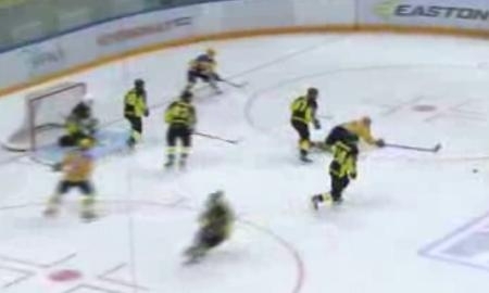 Видеообзор матча плей-офф ВХЛ «Сарыарка» — «Дизель» 4:2