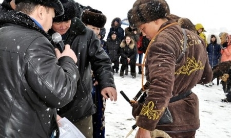 Возрождается древнее искусство беркутчи