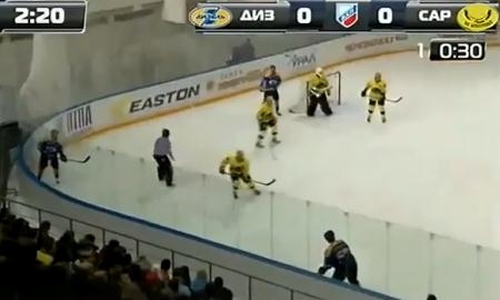 Видеообзор матча плей-офф ВХЛ «Дизель» — «Сарыарка» 3:4 О. Т