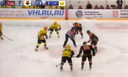 Видео матча плей-офф ВХЛ «Молот-Прикамье» — «Сарыарка» 2:4
