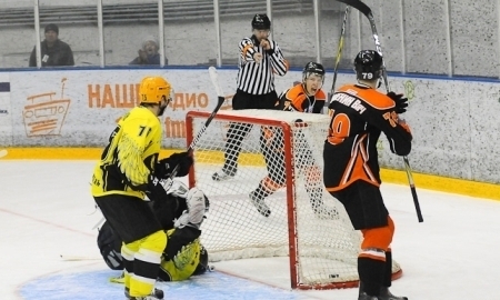 Фоторепортаж с матча плей-офф ВХЛ «Молот-Прикамье» — «Сарыарка» 2:4