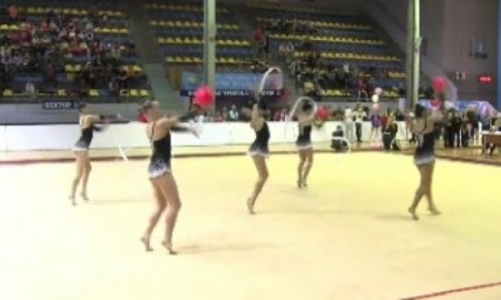 В Караганде проходит Кубок Республики по художественной гимнастике