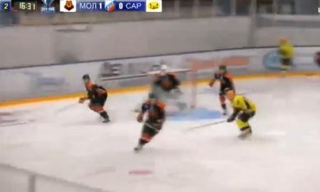 Видео матча плей-офф ВХЛ «Молот-Пркиамье» — «Сарыарка» 6:1