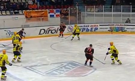 Видеообзор матча плей-офф ВХЛ «Молот-Прикамье» — «Сарыарка» 6:1